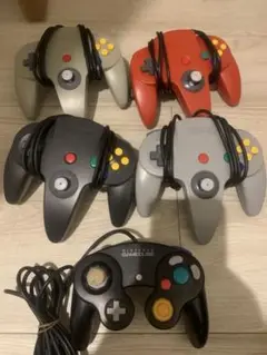 N64 コントローラー 5個セット　まとめ　動作未確認