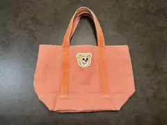 ラブラリーバイフェイラー　オールドテディ　ワッペントートバッグ（小）アプリコット