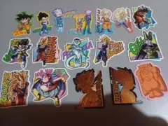 ドラゴンボール ステッカービスケット 17種 コンプ品