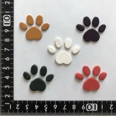 肉球③ 本革抜き型　レザークラフト