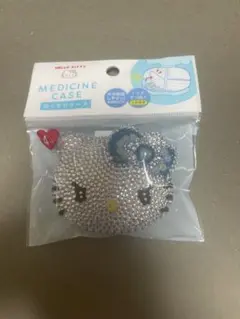 ハローキティ ビーズデコケース 薬入れ