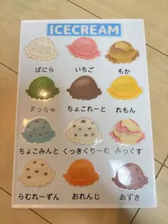 マグネットごっこ遊び♪『アイスクリーム屋さん』