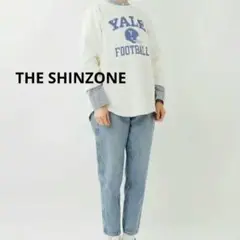 THE SHINZONE CARROT DENIM キャロットデニム ブルー