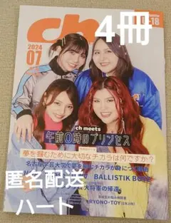 chfiles 7月号 4冊　午前0時のプリンセス