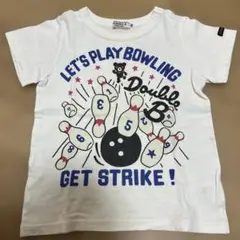 Double B ボウリング Tシャツ　100cm