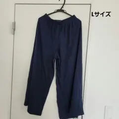 レディース　ルームウエア　ガウチョパンツLサイズ