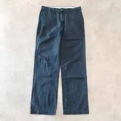 ポロバイ ラルフローレン W34 ポロチノ チノパン 古着 紺 14944