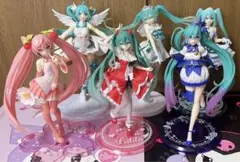 初音ミク フィギュア 6体セット まとめ売り 桜ミク