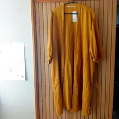 ユニクロ　コットンドビーロングシャツ　七分袖