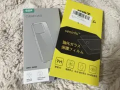 iPhone15 保護フィルム クリアケース セット