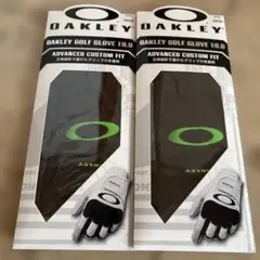 【24】オークリー　OAKLEY ゴルフ　グローブ　2枚　ブラック