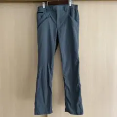 ストレッチロングパンツ　男女兼用　ゴルフ　アウトドア　グレー