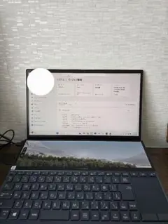 セール中！ZenBook Duo UX481FL 2画面ノートPC【箱つき】