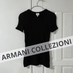 アルマーニコレツォーニ ARMANI COLLEZIONI ブラック トップス