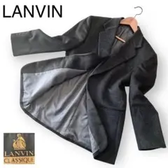 LANVIN ランバン カシミア100% テーラードジャケット ブレザー グレー