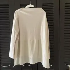 lサイズ　fua フーア　カットソー　異素材　ゆったり