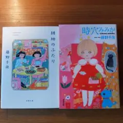 初版　美品　団地のふたり　藤野千夜　時穴みみか