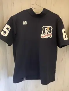 PEARLY GATES ゴルフ　メンズシャツ 　ネイビー Ｌ