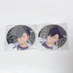 ハイキュー ビスケット缶バッジ 黒尾鉄朗