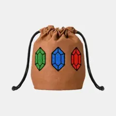 新品未使用 ゼルダの伝説 ルピー 刺繍 ポーチ Nintendo 任天堂