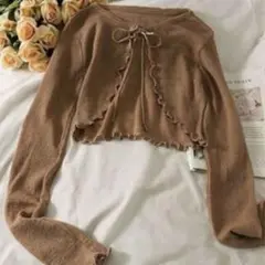 新品未使用 SHEIN カーディガン ブラウン 夏服