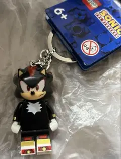 ソニック×シャドウ レゴ キーホルダー キーリング