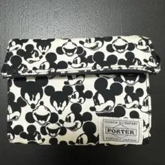 PORTER×DISNEY＿WALLET＿ポーターミッキー財布 楽天市場】□未使用□ ポーター×ビームス×ディズニー ミッキー柄