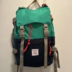TOPO DESIGNS リュック グリーン/ネイビー