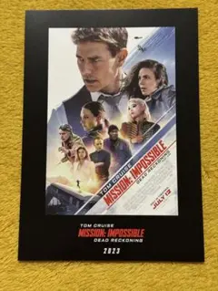 ミッション:インポッシブル ファイナル・レコニング入場者特典　7作目