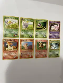 ポケモンカード　キョウの　ナツメの　カツラの　サカキの　旧裏　8枚セット