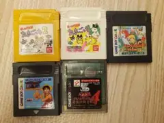 ゲームボーイソフトセット 5本