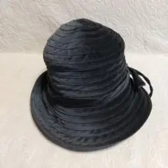 美品　帽子　コーデュロイ　濃いモカブラウン