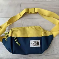THE NORTH FACE ボディバッグ イエロー/ネイビー