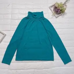 CLEF DE SOL クレドソル タートルネック 長袖 カットソー