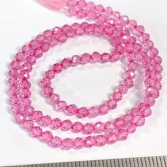 高品質＊コーティングピンクトパーズ＊ラウンドカットa80