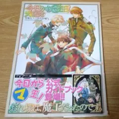 【最終特価】今日からマ王！ 大研究　イラスト集　アニメ研究本
