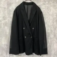 URBAN RESEARCH ROSSO シアージャケット　シャツ感覚　黒