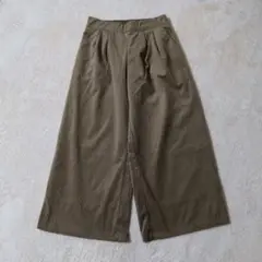 コーデュロイワイドパンツ L