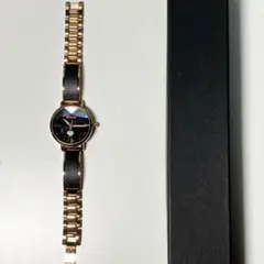 AromaFlat Kimio K6300M Blackレディース腕時計