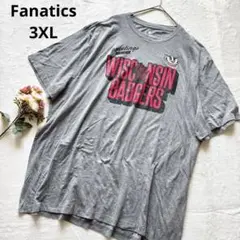 ファナティクス ウィスコンシン バジャーズ Tシャツ 3XL 大きめ