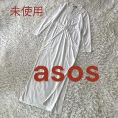 ♦︎未使用エイソス　ロングワンピース　ホワイト　M相当
