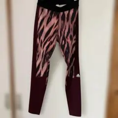 adidas ストライプタイツ Lサイズ《Mサイズより》