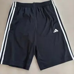 adidas ブラック ハーフパンツ 160 ①