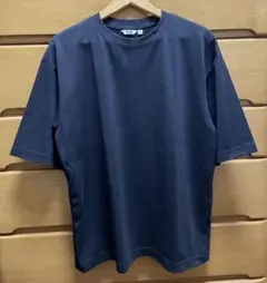 【UNIQLO】エアリズムコットンオーバーサイズTシャツ/5部袖