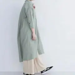 Merlot シャツワンピース M-Lサイズ相当