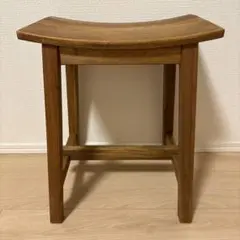 弘益 椅子 マホガニー スツール 木製 高さ45cm MHO-450ST