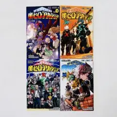 僕のヒーローアカデミア 映画入場者特典 Ｏ Ｒ Ｗ N 4冊セット カード付