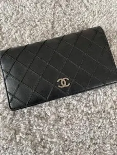 ♡期間限定SALE♡CHANEL ワイルドステッチマトラッセ H111♡長財布
