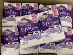ウィスパー うすさら安心 170cc 14枚入 × 10袋 ①