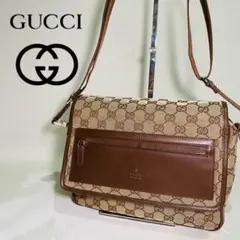 【定番】GUCCI グッチ ショルダーバッグ GGキャンバス 肩掛け